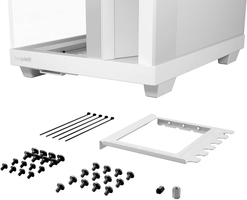 Case|BE QUIET|ATX/micro ATX/Mini-ITX|White|Midi Tower|PC|BGW86