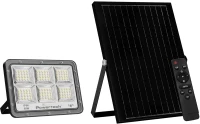 POWERTECH LED ηλιακός προβολέας PT-1456 με τηλεχειριστήριο, αισθητήρας κίνησης, 60W, 4000K, 750lm, IP66
