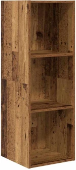 vidaXL Σετ επίπλου τηλεόρασης 4 pcs Παλιό Ξύλο 37 x 37 x 107,5 εκ