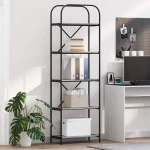vidaXL Ράφι Βιβλίων Γκρι sonoma 60 x 30 x 183 εκ Επεξεργασμένο ξύλο