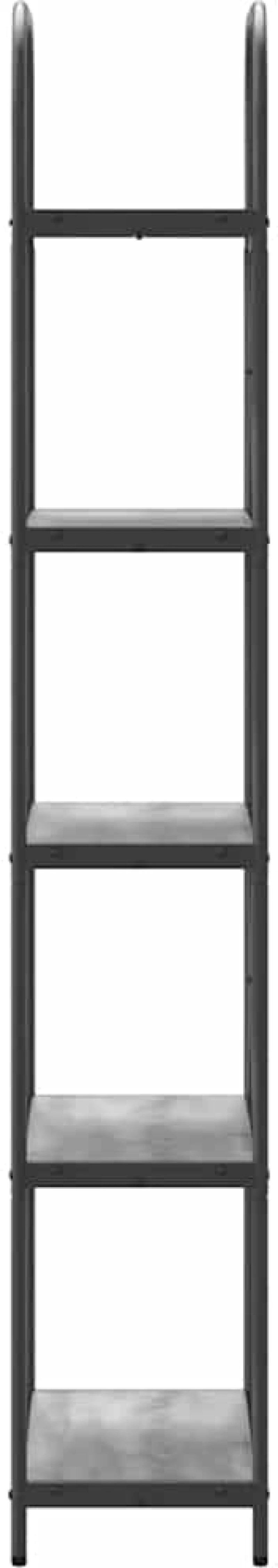 vidaXL Ράφι Βιβλίων Γκρι sonoma 60 x 30 x 183 εκ Επεξεργασμένο ξύλο