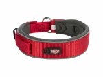 Κολλάρο Σκύλου Trixie Premium Κόκκινο Γραφίτης S/M 33-42 cm