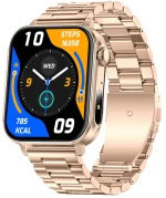 Colmi P80 smartwatch (ατσάλι-χρυσό)