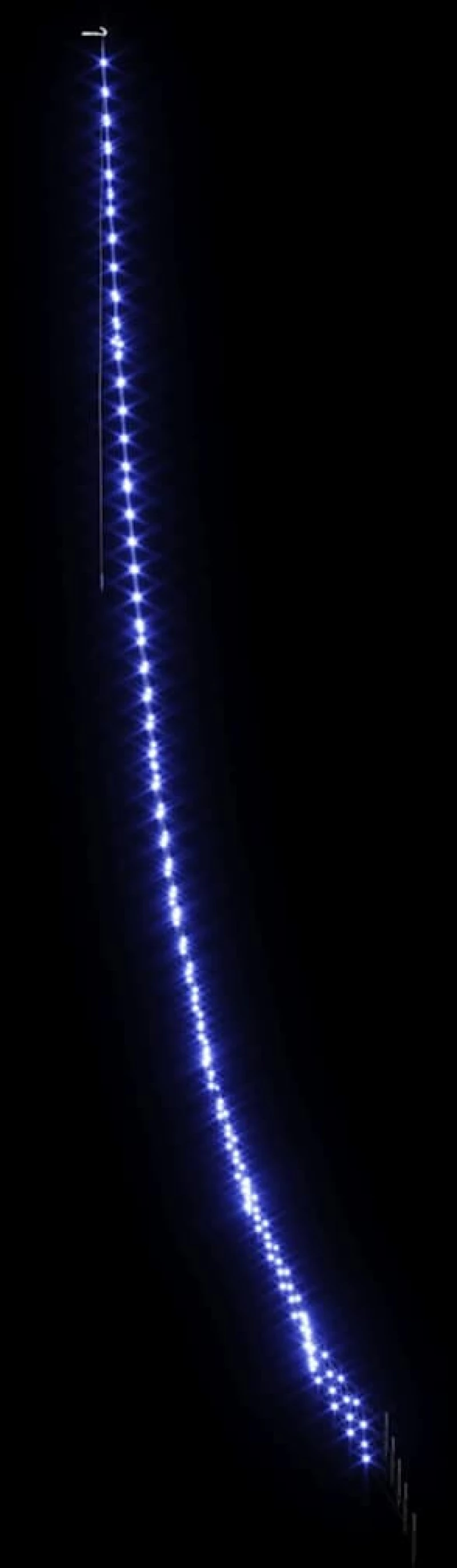 vidaXL Χριστουγεννιάτικο Δέντρο LED με Σφήνες Εδάφους Μπλε 500 cm
