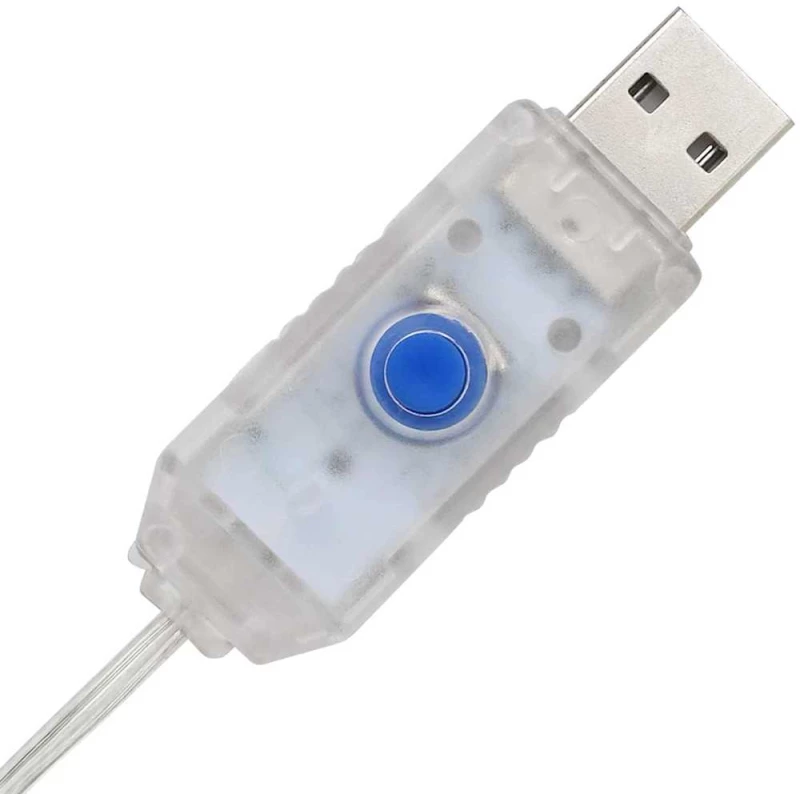 vidaXL 3D ελάφι με 140 LED Θερμό λευκό 128 εκ. Ρατάν
