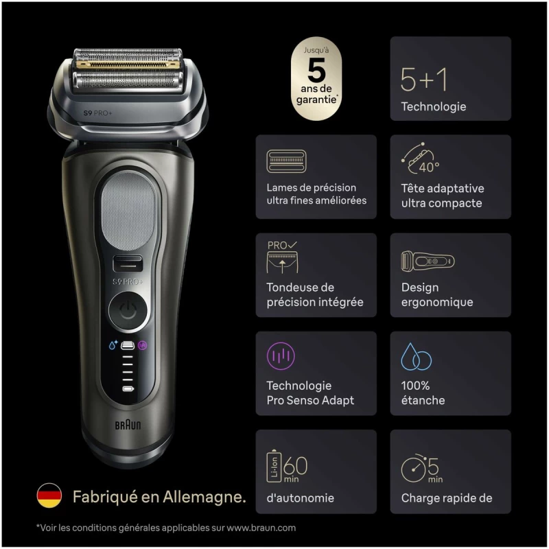 Κουρευτικές μηχανές Braun 9615S