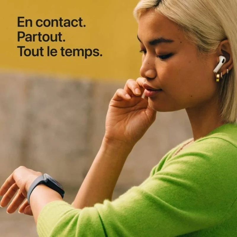 Smartwatch Apple Μαύρο 40 mm