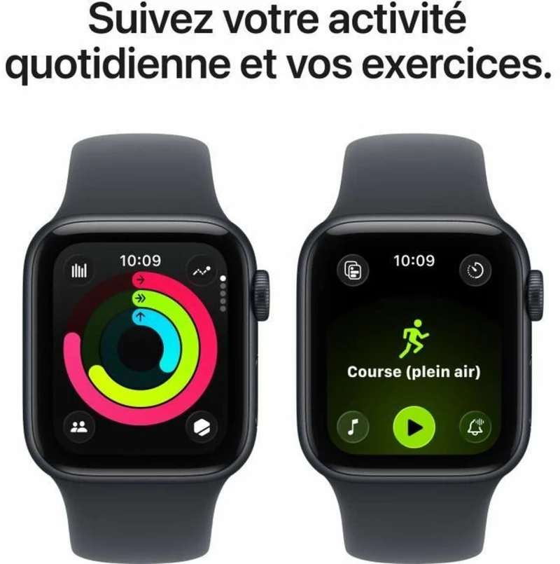 Smartwatch Apple Μαύρο 40 mm