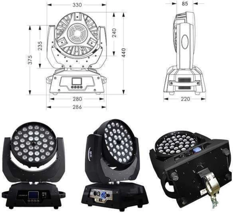 GloboStar 51116 RGBW CREE LED