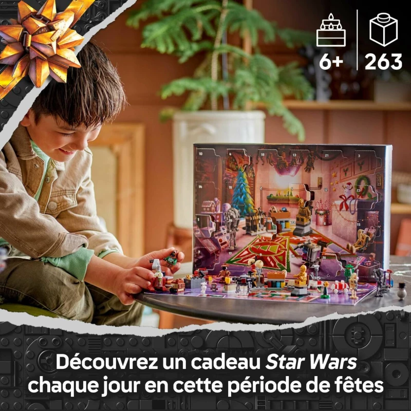 Παιχνίδι Kατασκευή Lego 75418 Advent Calendar 2025 Star Wars 263 Τεμάχια