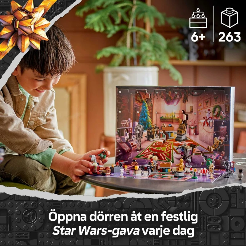 Παιχνίδι Kατασκευή Lego 75418 Advent Calendar 2025 Star Wars 263 Τεμάχια