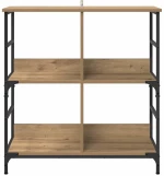 vidaXL Ράφι Βιβλίων artisan δρυς 78.5 x 33 x 82 εκ Επεξεργασμένο ξύλο