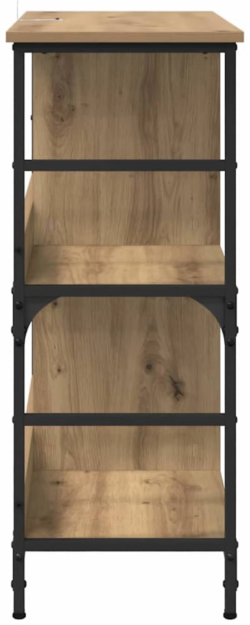 vidaXL Ράφι Βιβλίων artisan δρυς 78.5 x 33 x 82 εκ Επεξεργασμένο ξύλο