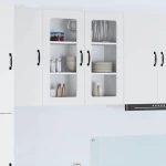 vidaXL Ντουλάπα Κουζίνας Λευκό 80 x 31 x 80 εκ. Επεξεργασμένο ξύλο