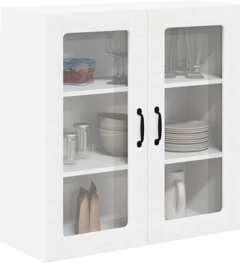 vidaXL Ντουλάπα Κουζίνας Λευκό 80 x 31 x 80 εκ. Επεξεργασμένο ξύλο