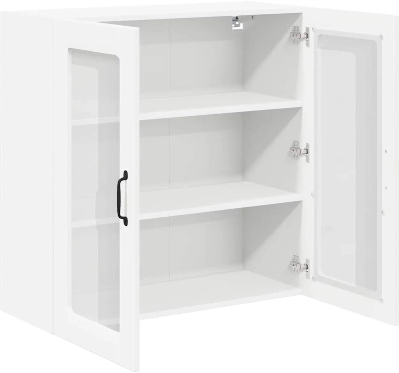 vidaXL Ντουλάπα Κουζίνας Λευκό 80 x 31 x 80 εκ. Επεξεργασμένο ξύλο