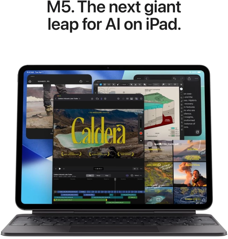 Tablet Apple MDWM4TY/A 512 GB Μαύρο 11" 12 GB RAM