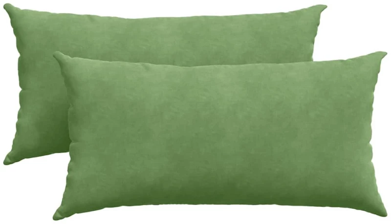 vidaXL Μαξιλάρι Καναπέ 2 pcs Ανοιχτό Πράσινο 80 x 40 cm
