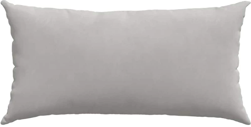 vidaXL Μαξιλάρι Καναπέ 2 pcs Ανοιχτό γκρι 80 x 40 cm ύφασμα