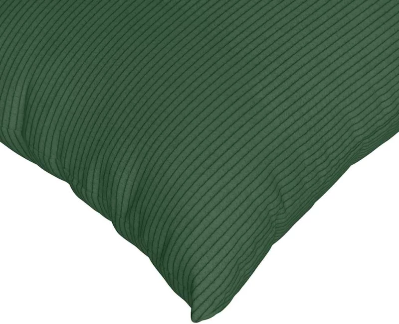 vidaXL Μαξιλάρι Καναπέ 2 pcs Σκούρο Πράσινο 80 x 40 cm