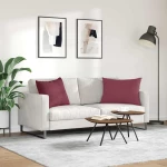 vidaXL Μαξιλάρι Καναπέ 2 pcs Κόκκινο 70 x 50 cm ύφασμα