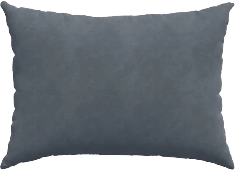 vidaXL Μαξιλάρι Καναπέ 2 pcs Σκούρο Γκρι 70 x 50 cm