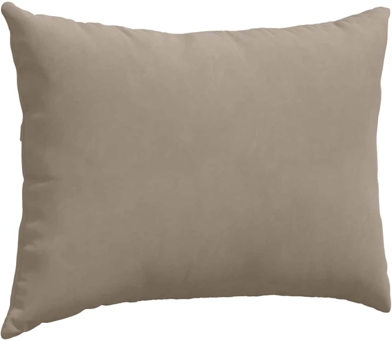 vidaXL Μαξιλάρι Καναπέ 2 pcs Taupe 70 x 50 cm ύφασμα