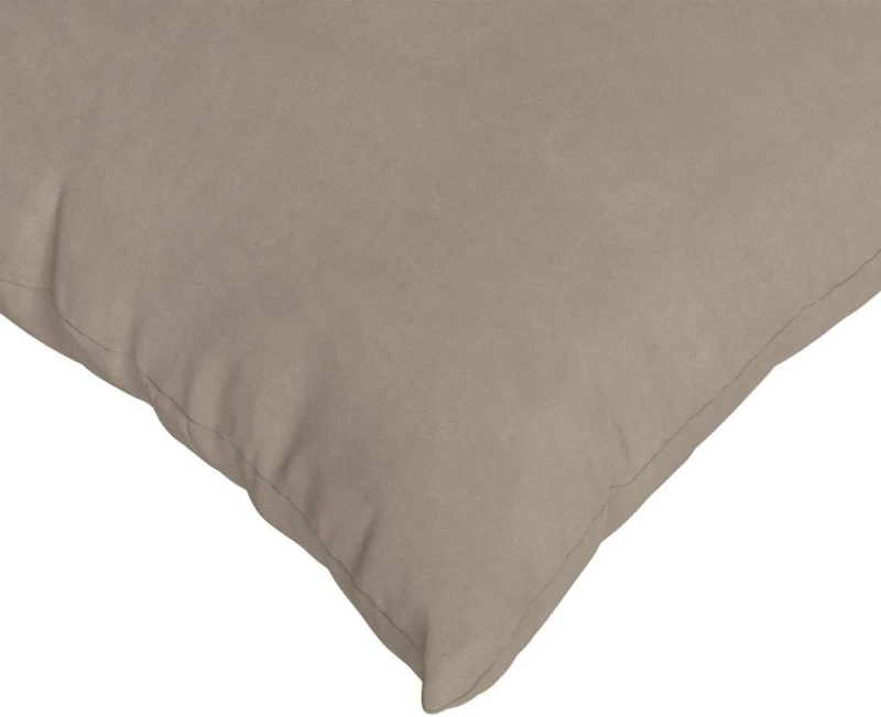 vidaXL Μαξιλάρι Καναπέ 2 pcs Taupe 70 x 50 cm ύφασμα