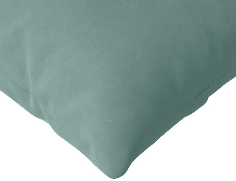 vidaXL Μαξιλάρι Καναπέ 2 pcs Θαλασσί 120 x 40 cm Υφασμάτινο Κορντουρά