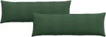 vidaXL Μαξιλάρι Καναπέ 2 pcs Σκούρο Πράσινο 120 x 40 cm