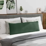 vidaXL Μαξιλάρι Καναπέ 2 pcs Σκούρο Πράσινο 120 x 40 cm
