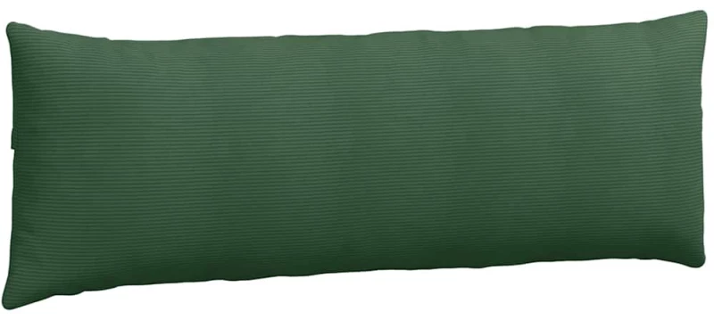 vidaXL Μαξιλάρι Καναπέ 2 pcs Σκούρο Πράσινο 120 x 40 cm