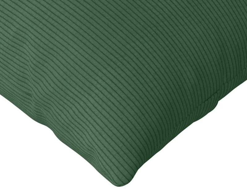 vidaXL Μαξιλάρι Καναπέ 2 pcs Σκούρο Πράσινο 120 x 40 cm