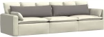 vidaXL Μαξιλάρι Καναπέ 2 pcs Taupe 145 x 40 εκ. ύφασμα