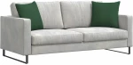 vidaXL Μαξιλάρι Καναπέ 2 pcs Σκούρο Πράσινο 45 x 45 cm