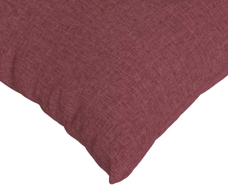 vidaXL Μαξιλάρι Καναπέ 2 pcs Κόκκινο 50 x 50 cm ύφασμα
