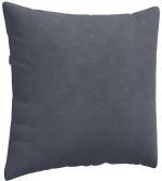 vidaXL Μαξιλάρι Καναπέ 2 pcs Σκούρο Γκρι 50 x 50 cm