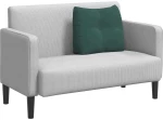 vidaXL Μαξιλάρι Πλάτης Σκούρο Πράσινο 60 x 24 x 50 εκ Βελούδο