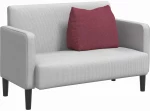 vidaXL Μαξιλάρι Πλάτης Κόκκινο 60 x 20 x 50 εκ. ύφασμα
