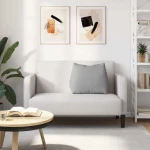 vidaXL Μαξιλάρι Πλάτης Σκίουρος Γκρί 60 x 20 x 50 εκ. ύφασμα