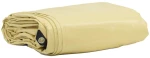 vidaXL Τέντα 650g / m² Μπεζ 4 x 5 m Καμβάς με επικάλυψη PVC
