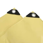 vidaXL Τέντα 650g / m² Μπεζ 4 x 5 m Καμβάς με επικάλυψη PVC