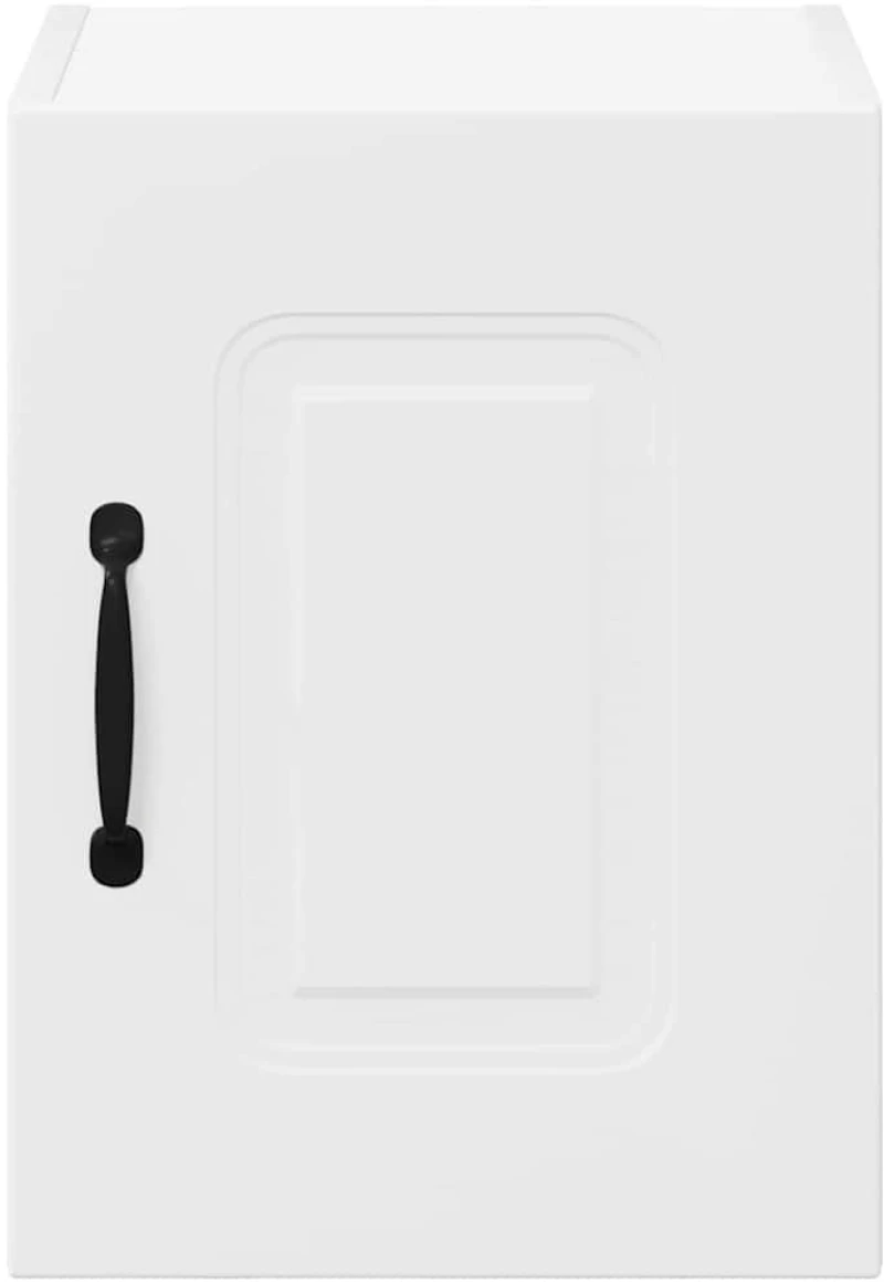 vidaXL Κρεμαστό ντουλάπι κουζίνας με ράφι 2 pcs Λευκό 30 x 31 x 40 εκ.