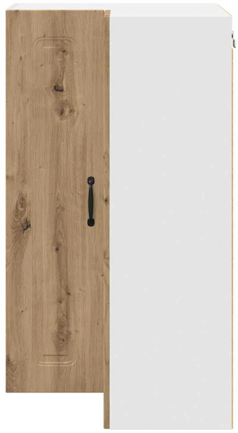 vidaXL Κρεμαστό ντουλάπι κουζίνας Artisan Oak 57 x 57 x 100 εκ.