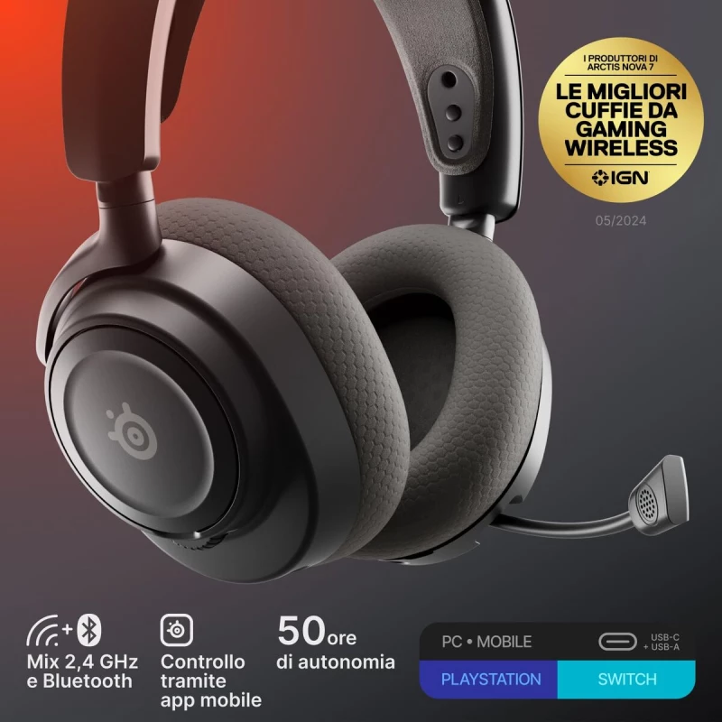 Ακουστικά SteelSeries 61730 Μαύρο