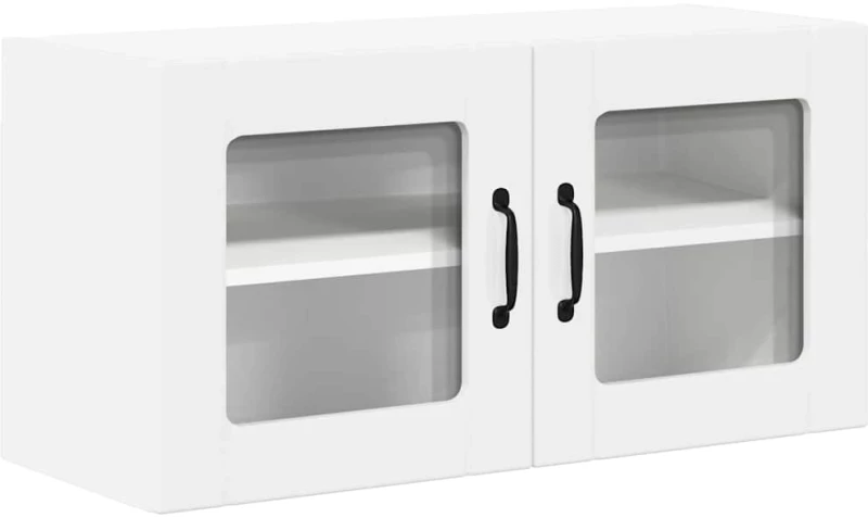 vidaXL Ντουλάπα Κουζίνας Λευκό 80 x 31 x 40 εκ Επεξεργασμένο ξύλο