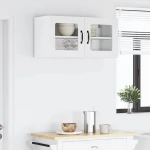 vidaXL Ντουλάπα Κουζίνας Λευκό 80 x 31 x 40 εκ Επεξεργασμένο ξύλο