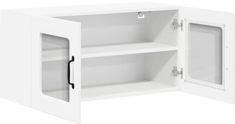 vidaXL Ντουλάπα Κουζίνας Λευκό 80 x 31 x 40 εκ Επεξεργασμένο ξύλο