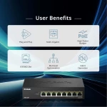Διακόπτης D-Link DMS-108P/E