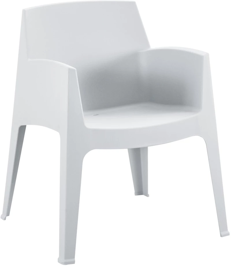 ΠΟΛΥΘΡΟΝΑ ΠΟΛΥΠΡΟΠΥΛΕΝΙΟΥ SLEEK HM6370.01 ΛΕΥΚΗ 68x63x82,5Υεκ.